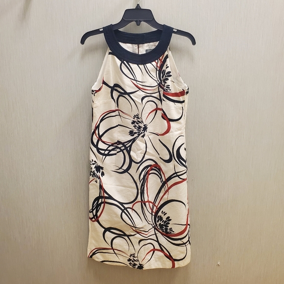 ANN Taylor Sheath Dress Pencil Knee Length EUC! Size 8 - Picture 16 of 16